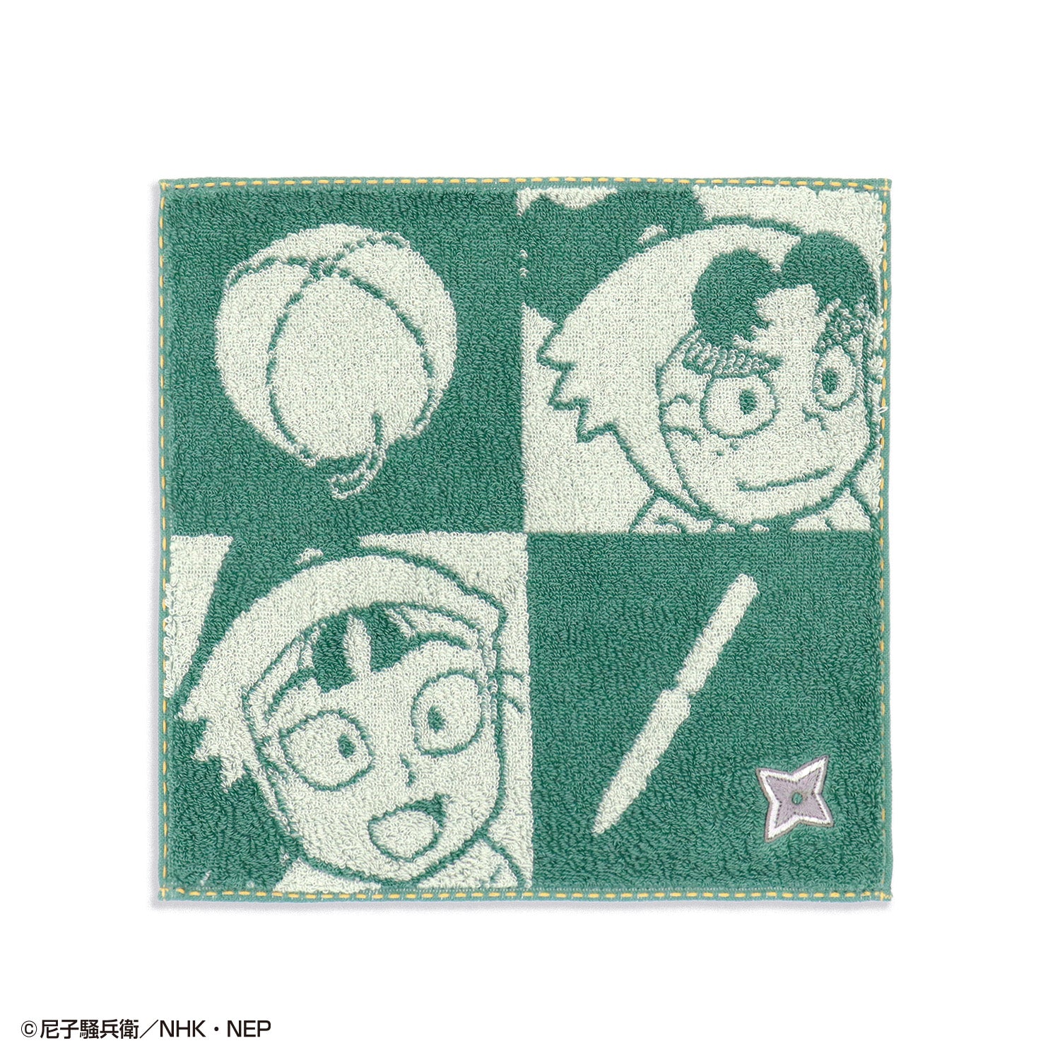 『忍たま乱太郎』六年い組 タオルハンカチ